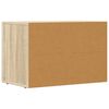 vidaXL TV-skab Sonoma eg 60 x 35 x 40 cm Konstrueret tr&aelig;
