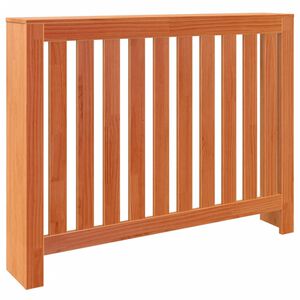 vidaXL radiatorskjuler 108,5x19x84 cm massivt fyrretr&aelig; gyldenbrun