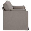 vidaXL Sofa Gr&aring;brun Samlede dimensioner: 158 x 78 x 80 cm (B x D x H)