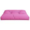 vidaxL pallehynde 80x80x12 cm stof pink