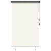 vidaXL udend&oslash;rs rullegardin 160x250 cm cremefarvet