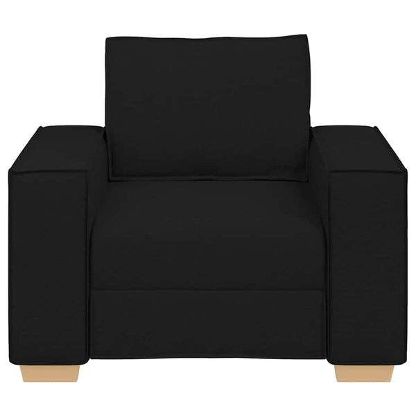 vidaXL sofastol sort 100x78x84 cm stof