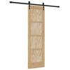 vidaXL Skyded&oslash;r ORKDAL 61 x 198,5 cm Massivt fyrretr&aelig;