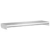 vidaXL trappetrin 80x24x7 cm trinrist galvaniseret st&aring;l