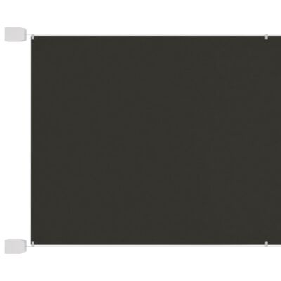 vidaXL lodret markise 180x1200 cm oxfordstof antracitgrå