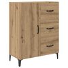 vidaXL Sideboard Artisan Egetr&aelig; 69,5 x 34 x 90 cm Konstrueret tr&aelig;