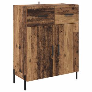 vidaXL Sideboard Gammelt tr&aelig; 69,5 x 34 x 90 cm Konstrueret tr&aelig;