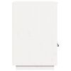 vidaXL skrivebordsskab 40x50x75 cm massivt fyrretræ hvid