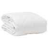 vidaXL Årsdækkende Dyne med pude 2 pcs Hvid Microfiber