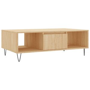 vidaXL sofabord 104x60x35 cm konstrueret tr&aelig; sonoma-eg