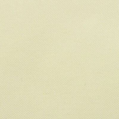 vidaXL balkonafskærmning Oxford-stof 75x600 cm cremefarvet