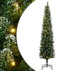 vidaXL kunstigt smalt juletr&aelig; med 300 LED-lys 240 cm