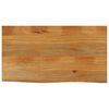 vidaXL bordplade 100x60x3,8 cm naturlig kant massivt mangotr&aelig;