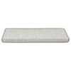vidaXL selvkl&aelig;bende trappem&aring;tter 15 stk. 65x21x4 cm sisal-look platina