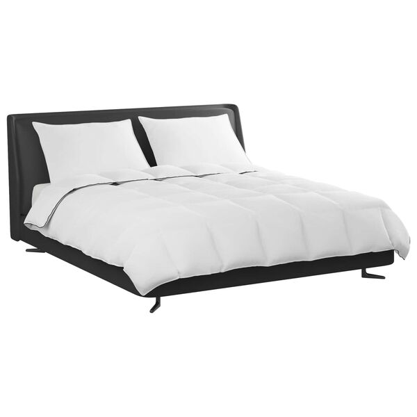 vidaXL Vinter dyne med pude 3 pcs Hvid Dunfjer