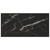 vidaXL sofabord 100x50x35 cm h&aelig;rdet glas sort