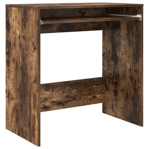 vidaXL Bord R&oslash;get eg Konstrueret tr&aelig; 77,5 x 43 x 79 cm