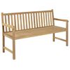vidaXL haveb&aelig;nk 150 cm teak