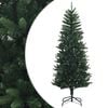vidaXL Artificial Hinged Christmas Tree 120 cm PE og PVC Gr&oslash;n
