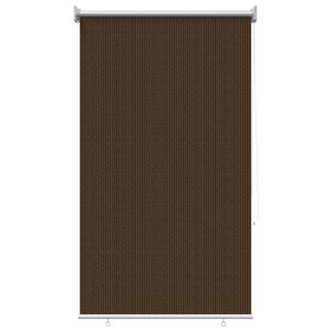 vidaXL Udend&oslash;rs rullesk&aelig;rm 90% UV blok Brun 80 x 140 cm HDPE