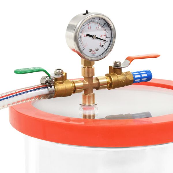 vidaXL vakuumkammer rustfrit stål 18,9 l