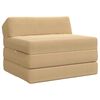 vidaXL Samlebar Sofa Seng Lys Gr&oslash;n Gr&aring; 200 x 70 x 10 cm Velourstof