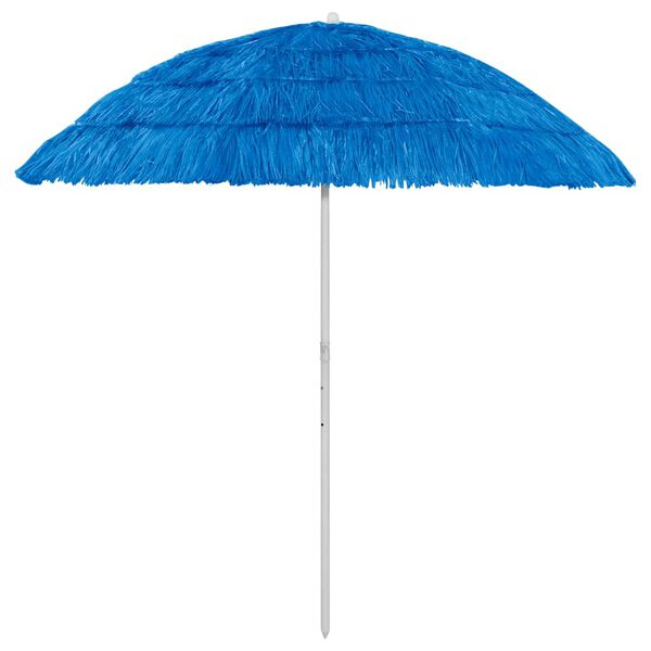 vidaXL Hawaii-strandparasol 240 cm blå