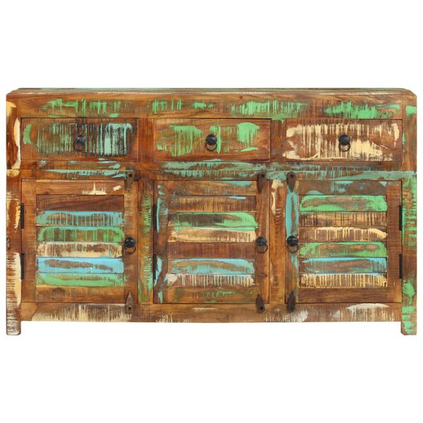 vidaXL skænk 110x30x65 cm massivt genbrugstræ