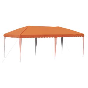 vidaXL Pop-up Festtelt 575 x 290 x 245 cm Orange