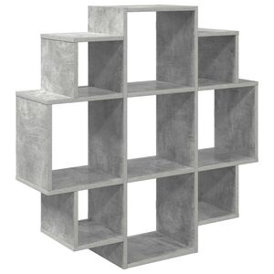 vidaXL V&aelig;ghylde Betongr&aring; 90 x 25 x 90 cm Konstrueret tr&aelig;