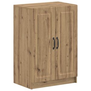 vidaXL Sko skab UTRECHT 59,5 x 39,5 x 87 cm Konstrueret tr&aelig; Artisan-eg