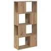 vidaXL TV-m&oslash;bels&aelig;t V&aelig;gmonteret Brun 60 x 24 x 125,5 cm Konstrueret tr&aelig;