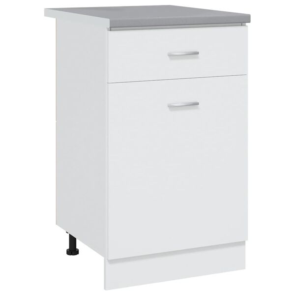 vidaXL k&oslash;kkenbordplade 50x60x2,8 cm sp&aring;nplade gr&aring;