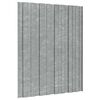 vidaXL Tagpanel 36 pcs S&oslash;lv 60 x 45 cm Galvaniseret st&aring;l