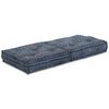 vidaXL Modulsofa Indigo Print 70 x 70 x 36 cm Stof