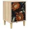 vidaXL Natskab LOCHEM Sonoma-eg 36 x 33 x 50 cm Konstrueret tr&aelig;