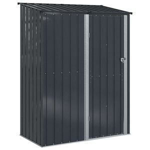 vidaXL Haveskure Antracit 153,5 x 86 x 200 cm Metal