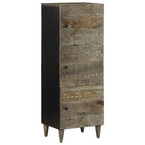vidaXL skab 40x33x110 cm massivt mangotr&aelig;
