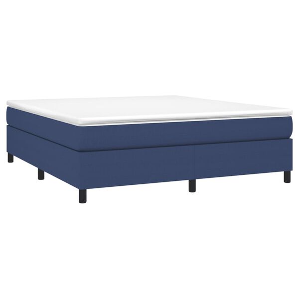 vidaXL Boxspring sengeramme 160x200 cm stof bl&aring;
