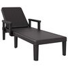 vidaXL liggestol 155,5x57x28 cm h&oslash;jdejusterbar polypropylen