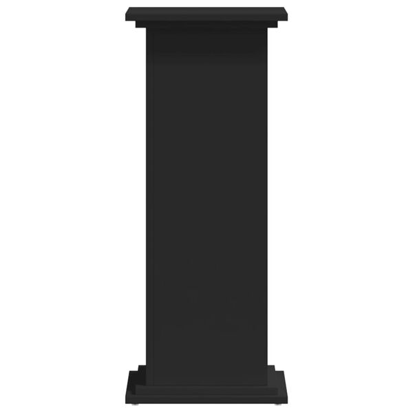 vidaXL plantestativ 33x33x80 cm konstrueret tr&aelig; sort