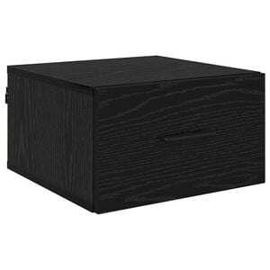 vidaXL Natskab Sort eg 35 x 35 x 20 cm Konstrueret tr&aelig;