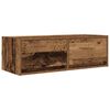 vidaXL tv-bord 80x31x25,5 cm konstrueret tr&aelig; antikt tr&aelig;look