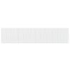 vidaXL Lace Gardin Hvid 180 x 1200 cm Polyester
