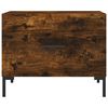 vidaXL sofaborde 2 stk. 50x50x40 cm konstrueret træ røget egetræsfarve