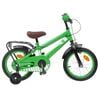 vidaXL B&oslash;rnecykel 12 tommer til 2-4 &aring;r gamle Gr&oslash;n