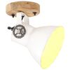 vidaXL industrielle v&aelig;g-/loftlamper 2 stk. 20x25 cm E27 hvid