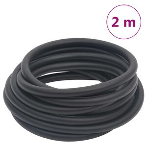 vidaXL hybrid luftslange 0,6" 2 m gummi og PVC sort