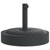 vidaXL parasolfod til &Oslash;38/48 mm st&aelig;nger 25 kg rund