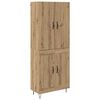 vidaXL Highboard 2 stk. Artisan Egetr&aelig; 69,5 x 34 x 180 cm